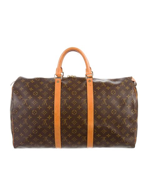 louis vuitton keepall monogram fiber optic 50 black|louis vuitton prism keepall price.